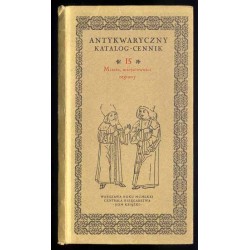 Antykwaryczny katalog-cennik. 15, Miasta, miejscowości, regiony