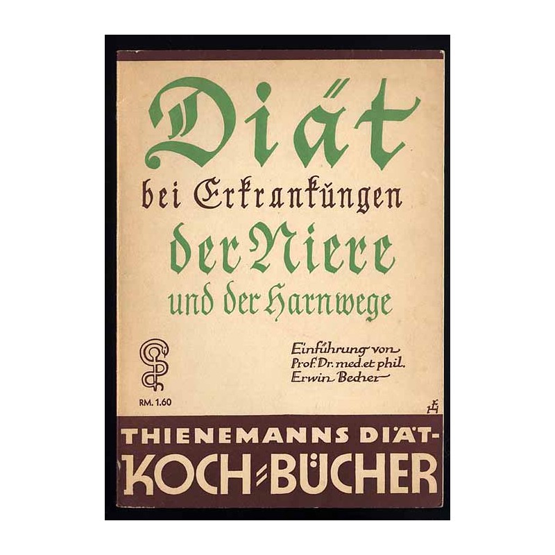 Thienemanns Diät-Kochbücher. Diät bei Erkrankungen, der Niere und der Harnwege