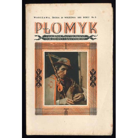 Płomyk. Tygodnik ilustrowany dla dzieci i młodzieży. R.16 (1931). Nr 5 (30 września 1931)
