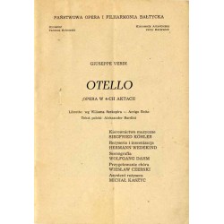 Giuseppe Verdi: Otello. Opera w 4-ch aktach