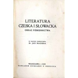 Literatura czeska i słowacka. Obraz piśmiennictwa