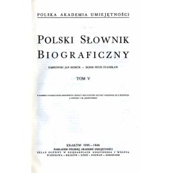 Polski słownik biograficzny. T.5: Dąbrowski Jan Henryk - Dunin Piotr Stanisław