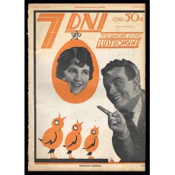 7 Dni. Tygodniowe pismo ilustrowane. R.2 (1930). Nr 16 (65) (20 kwietnia 1930)