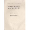 Felicjan Szczęsny Kowarski. Wystawa pośmiertna w Muzeum Narodowym w Warszawie. Katalog wystawy. Kwiecień 1949