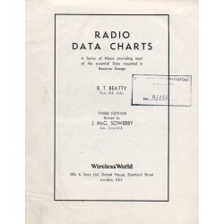 Radio Data Charts. A series of Abacs providing most of the essential Data required in Receiver Design