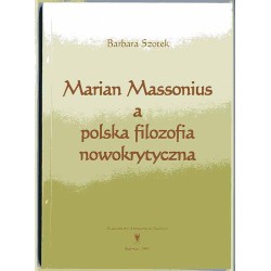 Marian Massonius a polska filozofia nowokrytyczna