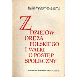 Z dziejów oręża polskiego i walki o postęp społeczny