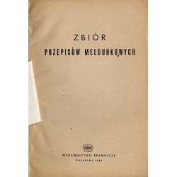 Zbiór przepisów meldunkowych