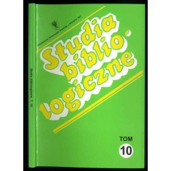 Studia Bibliologiczne. T.10 (1997): Prace ofiarowane Profesorowi Bronisławowi Zysce