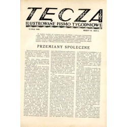 Tęcza. Ilustrowane pismo tygodniowe. R.2 (1928). Z. 19 (12 maja 1928) / Mieczysław Szczepkowski / Zbigniew Pronaszko / Przydrożn