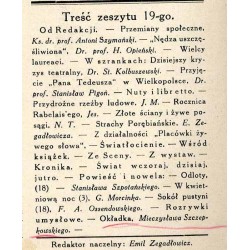 Tęcza. Ilustrowane pismo tygodniowe. R.2 (1928). Z. 19 (12 maja 1928) / Mieczysław Szczepkowski / Zbigniew Pronaszko / Przydrożn