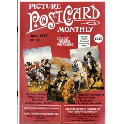 Picture Post Card Monthly. (1994). No. 182 (June 1994). With Collect Modern Postcards