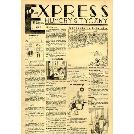 Express Humorystyczny. R.5 (1934). Nr 22 (196). Po konfiskacie wydanie 2 / Marian Dąbrowski (Emden): Piosenka na banjoli. Powieś
