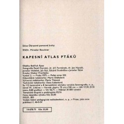Kapesní atlas ptáku