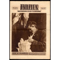 Tydzień. Ilustrowane pismo tygodniowe. R.2 (1947). Nr 47 (71) (23 listopada 1947)