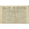 Głos Narodu. R.25 (1917). Nr 133 (6 czerwca 1917). Wydanie wieczorne