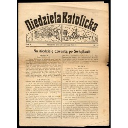 Niedziela Katolicka. R.4 (28 VI 1936) nr 26