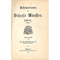 Schematismus der Diözese Münster. 1901
