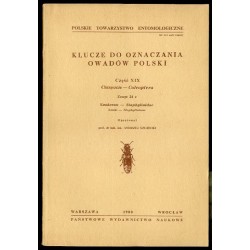 Klucze do oznaczania owadów Polski. Cz.19: Chrząszcze - Coleoptera. Z.24 e: Kusakowate - 
Staphylinidae. Kusaki - Staphylininae