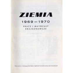 Ziemia 1969-1970. Prace i materiały krajoznawcze