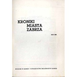 Kroniki Miasta Zabrza. [T.2 (1968)]. Rok 1968