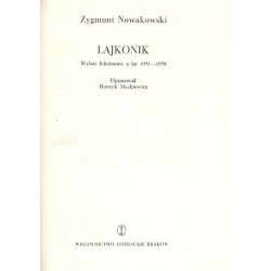 Lajkonik. Wybór felietonów z lat 1931-1939