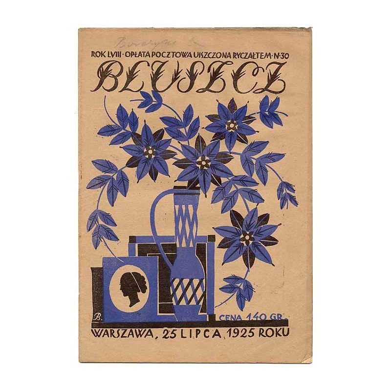 Bluszcz. Pismo tygodniowe ilustrowane dla kobiet. R.58 (1925). Nr 30 (25 lipca 1925)