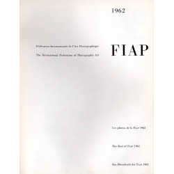 FIAP 1962. Fédération Internationale de l'Art Photographique. The International Federation of Photographic Art. Les photos de la