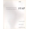 FIAP 1962. Fédération Internationale de l'Art Photographique. The International Federation of Photographic Art. Les photos de la