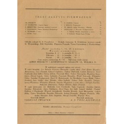 Maski. Literatura, sztuka i satyra. R.1 (1918). Z.1 (1 stycznia 1918)