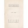 Katalog wystawy jubileuszowej 1798-1948 [Adam Mickiewicz]