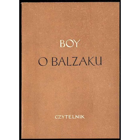 O Balzaku