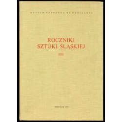 Roczniki Sztuki Śląskiej. R.13 (1983)