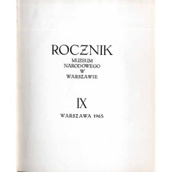 Rocznik Muzeum Narodowego w Warszawie. R.9 (1965) / Aleksander Lesser