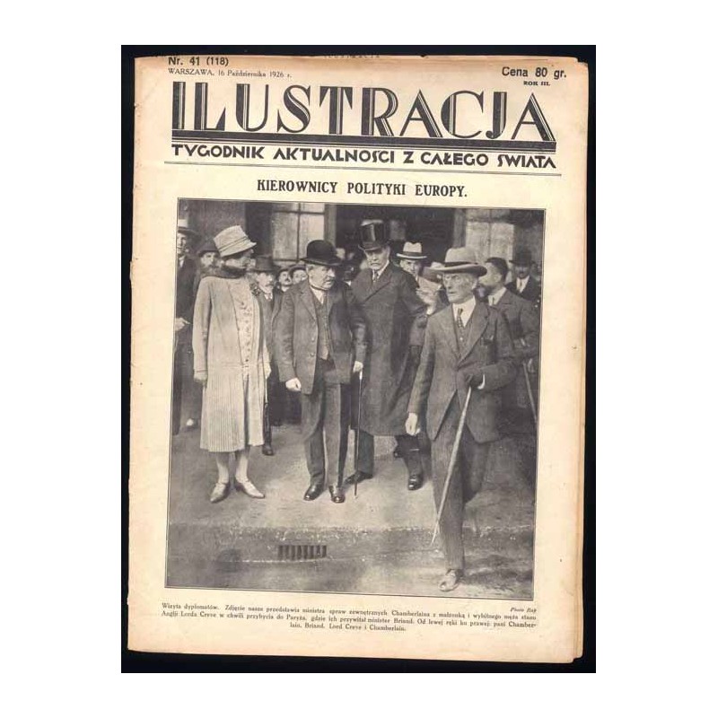Ilustracja. Tygodnik aktualności z całego świata. R.3 (1926). Nr 41 (118) (16 października 1926) / Wystawa Ogrodnicza w Poznaniu