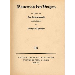 Bauern in der Bergen