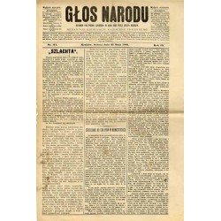 Głos Narodu. R.9 (1901). Nr 117 (25 maja 1901). Wydanie wieczorne