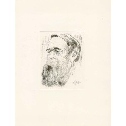Karl Marx, Friedrich Engels, W.I. Lenin. Radierungen von Prof. E.Jazdzewski