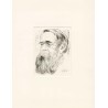 Karl Marx, Friedrich Engels, W.I. Lenin. Radierungen von Prof. E.Jazdzewski