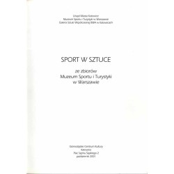 Sport w sztuce ze zbiorów Muzeum Sportu i Turystyki w Warszawie