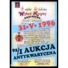 [Katalog aukcyjny Antykwariat Naukowy ul. Floriańska 15] 92/1 Aukcja Antykwaryczna. 31.05.1996