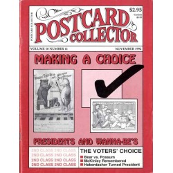 Postcard Collector. Vol.10 (1992). Nr 11 (November 1992)