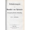 Theologisch-politische Abhandlung Erläuterungen zu Benedict von Spinoza's Theologisch-politische Abhandlung