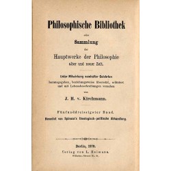 Theologisch-politische Abhandlung Erläuterungen zu Benedict von Spinoza's Theologisch-politische Abhandlung