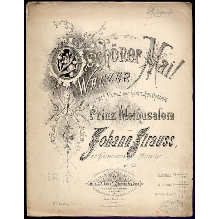 O schöner Mai! Walzer. Op. 375