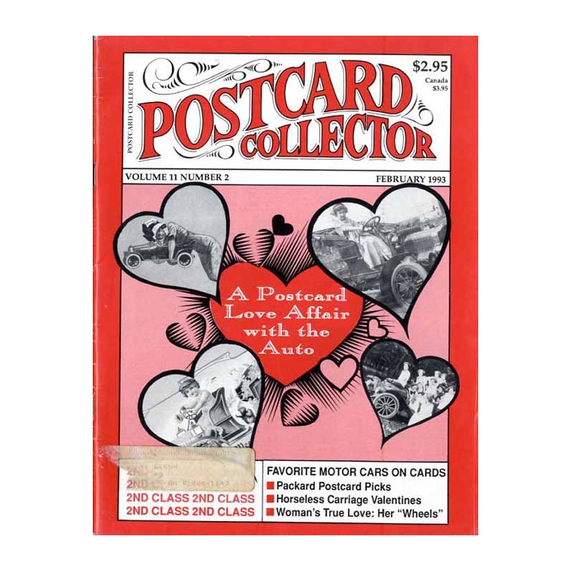 Postcard Collector. Vol.11 (1993). Nr 2 (February 1993)