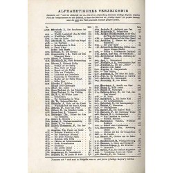 Farbige Gemäldewiedergaben. Systematisches Verzeichnis von 3000 farbentreuen Kunstblättern nach den bedeutendsten Bildern alter