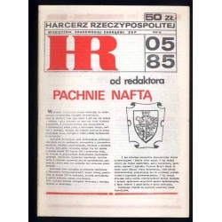 Harcerz Rzeczypospolitej. Miesięcznik Krakowskiej Chorągwi ZHP. R.4 (1985). Nr 5