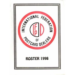 International Federation of Postcard Dealers. IFPD. Roster 1998