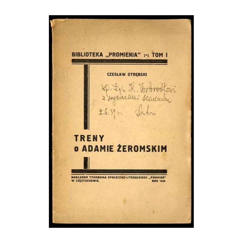 Treny o Adamie Żeromskim